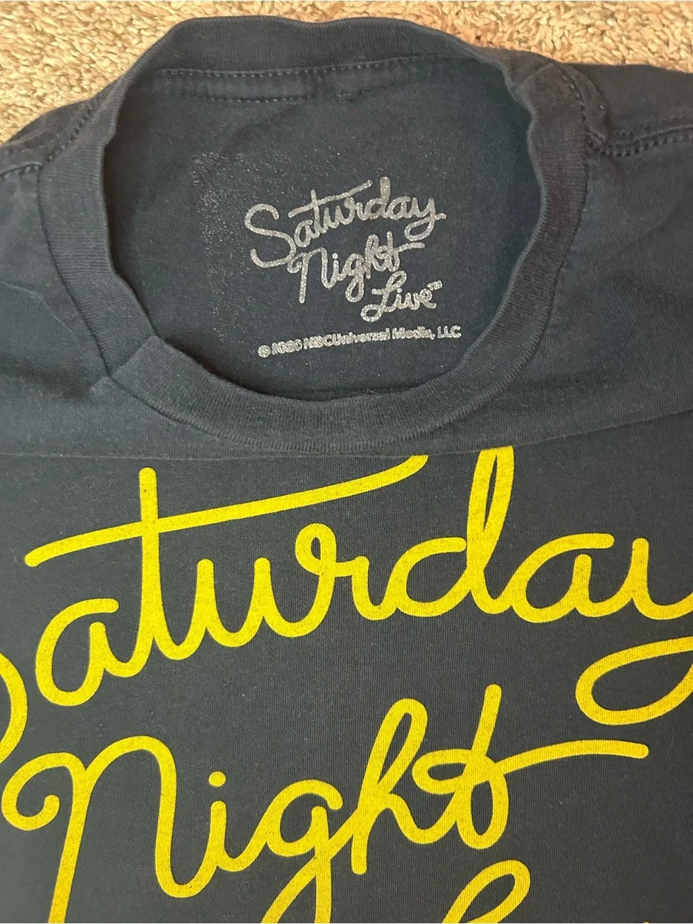 Saturday Night Live Navy Graphic Tee